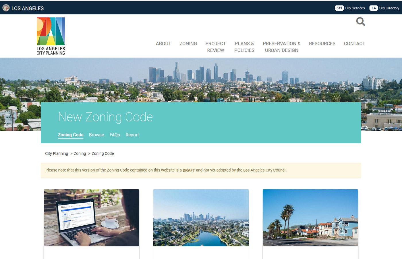 Los Angeles Department of City Planning Home Page